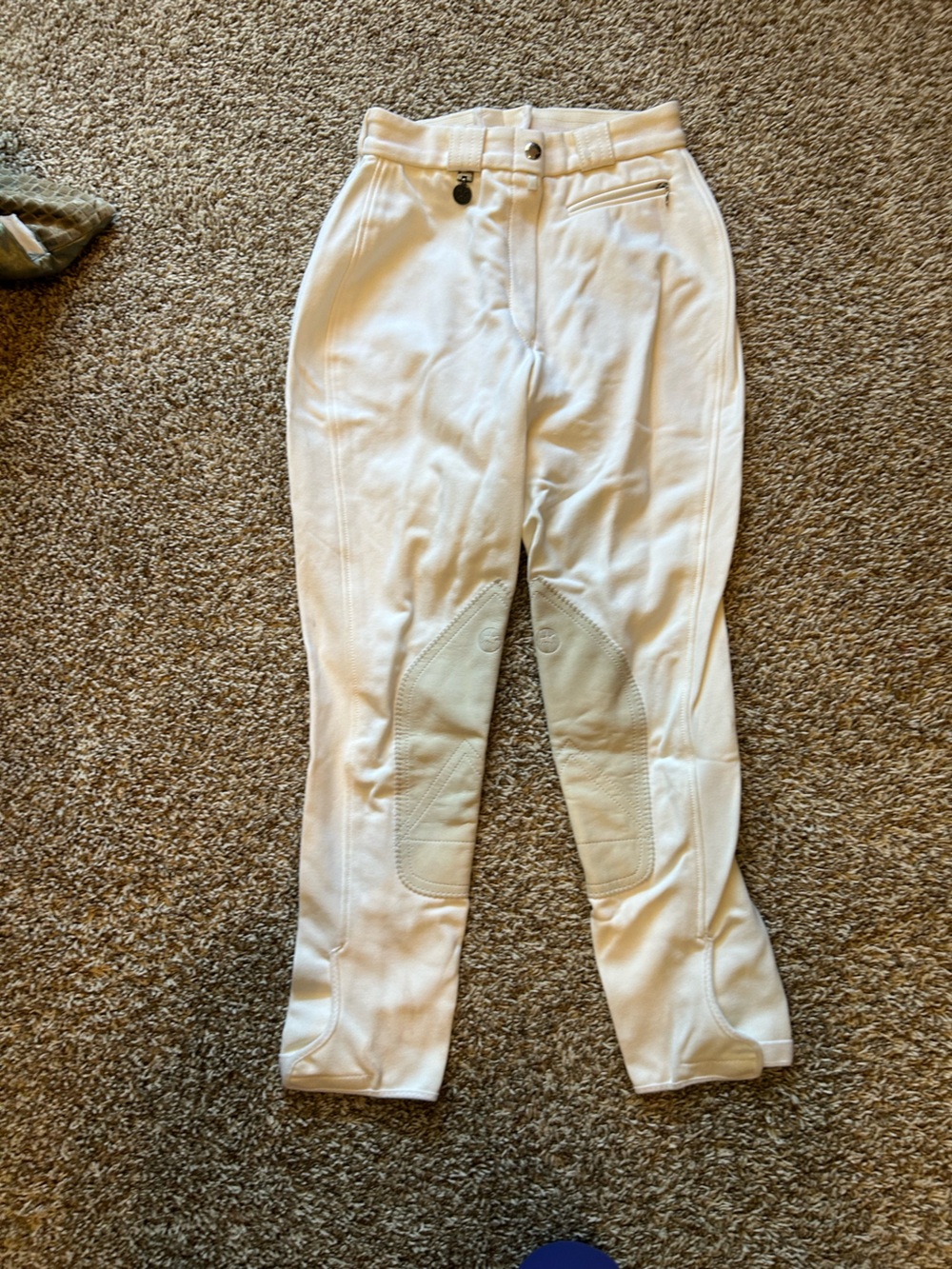 Women's Cream Equestrian Riding Breeches